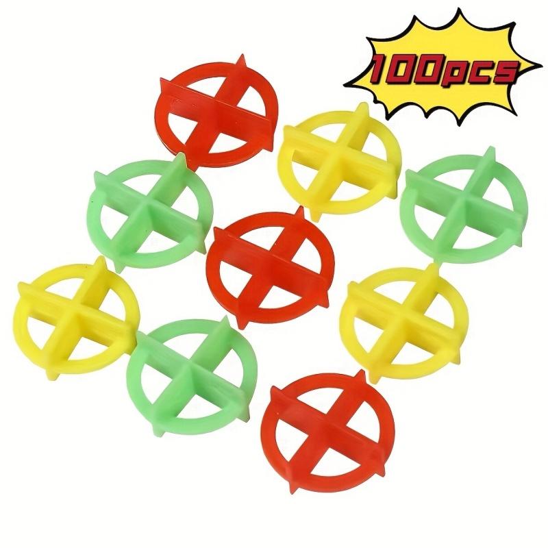 Ceramic Tile Floor - 100Pcs Ceramic Tile Leveling Clips Wedge
