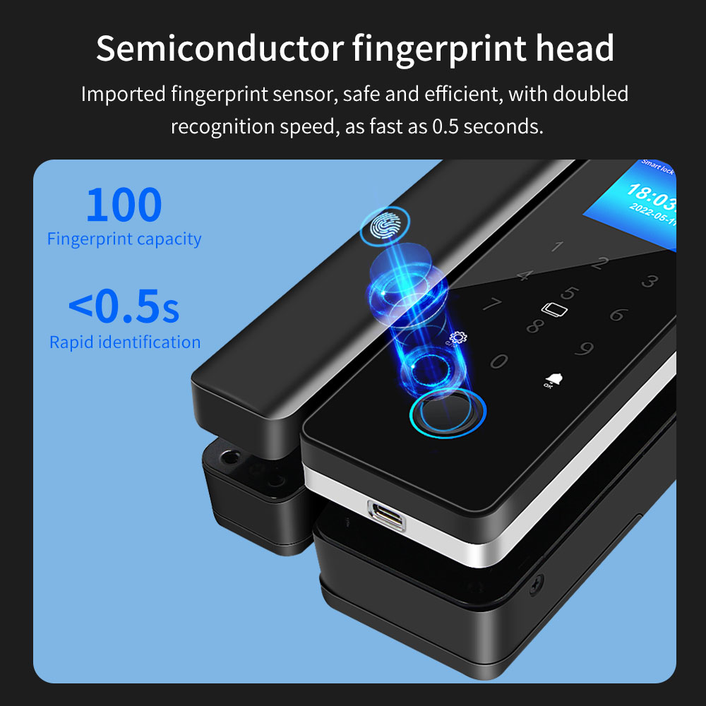 Waterproof Tuya APP Control Sl - огляд і ціна Glass Door Hinge