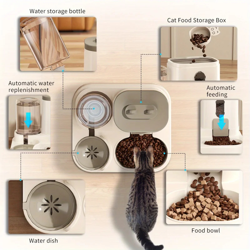 KEMORELA Automatic Cat Bowl Fe - огляд і ціна Royal Canin Food Medium