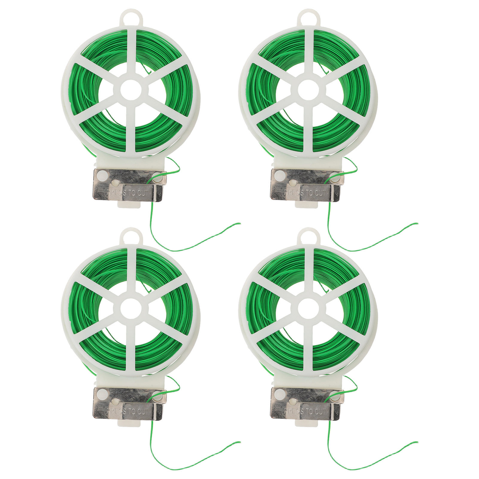 4 Rolls Green Plastic Coated G - огляд і ціна Vine Climbing Plastic