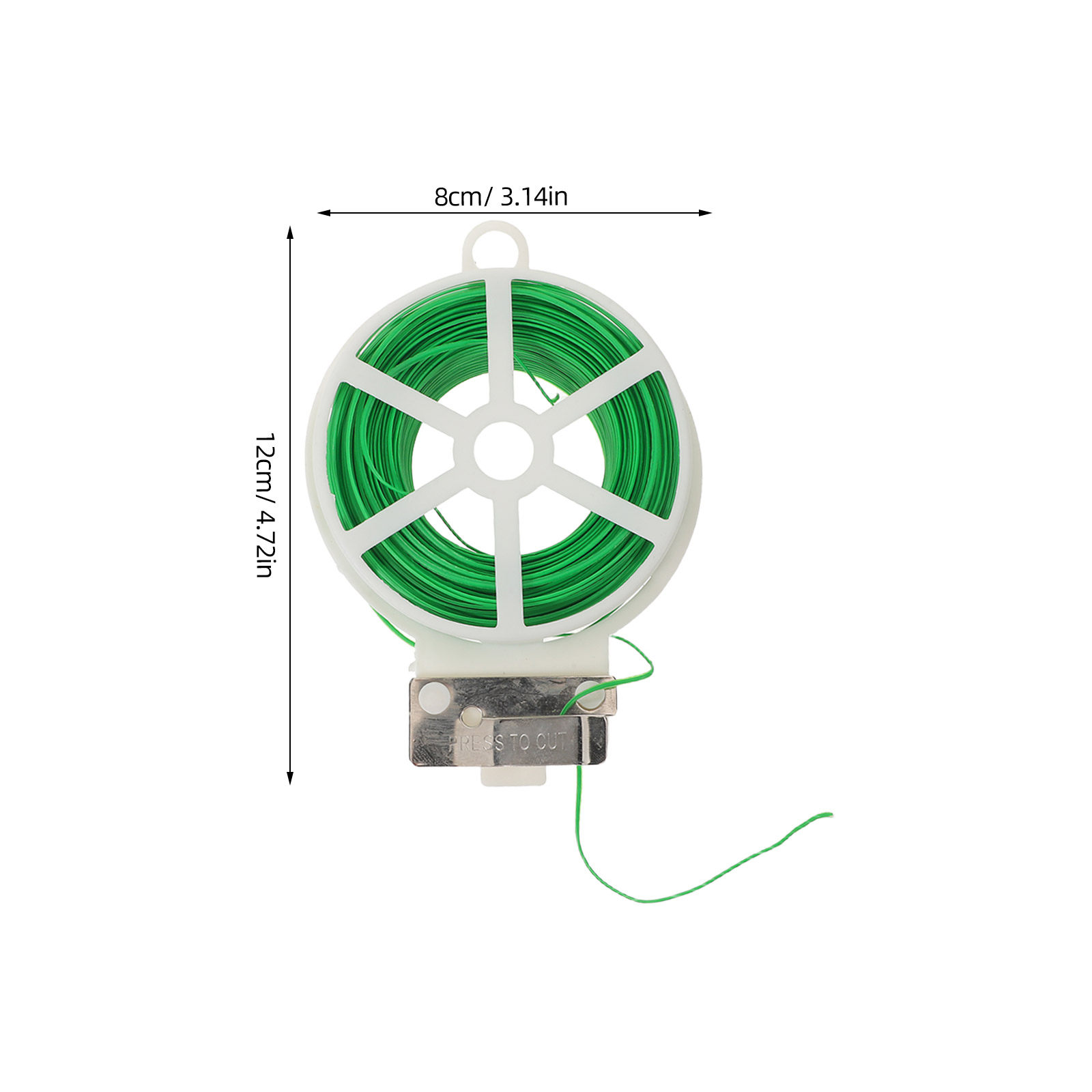 4 Rolls Green Plastic Coated G - огляд і ціна Vine Climbing Plastic